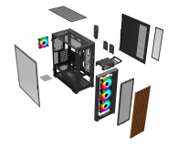 VETENI Woody Black VT-WOODY-01BK - 1268279 - zdjęcie 8